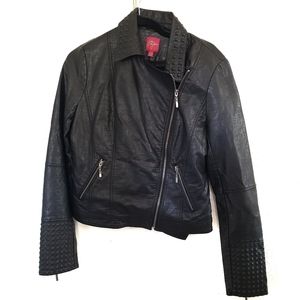 Revolve moto jacket John & Jenn vegan leat…